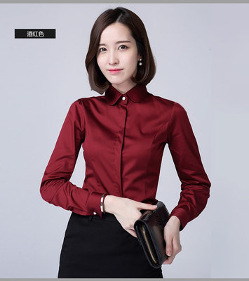 时尚娃娃领长袖女衬衫订做指南 深圳牧迪亚服饰的精致之选